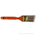 Brush with wooden handle